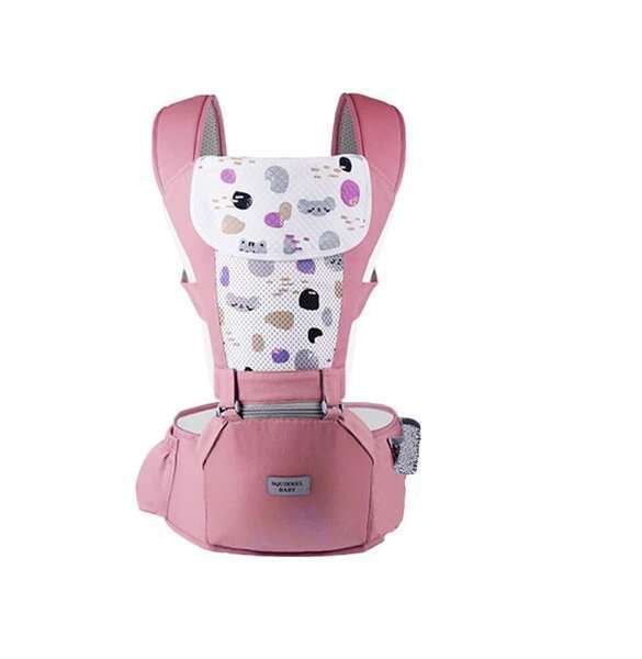 Monitoiminen ergonominen kantoreppu (0-36kk) Tavalax Pink