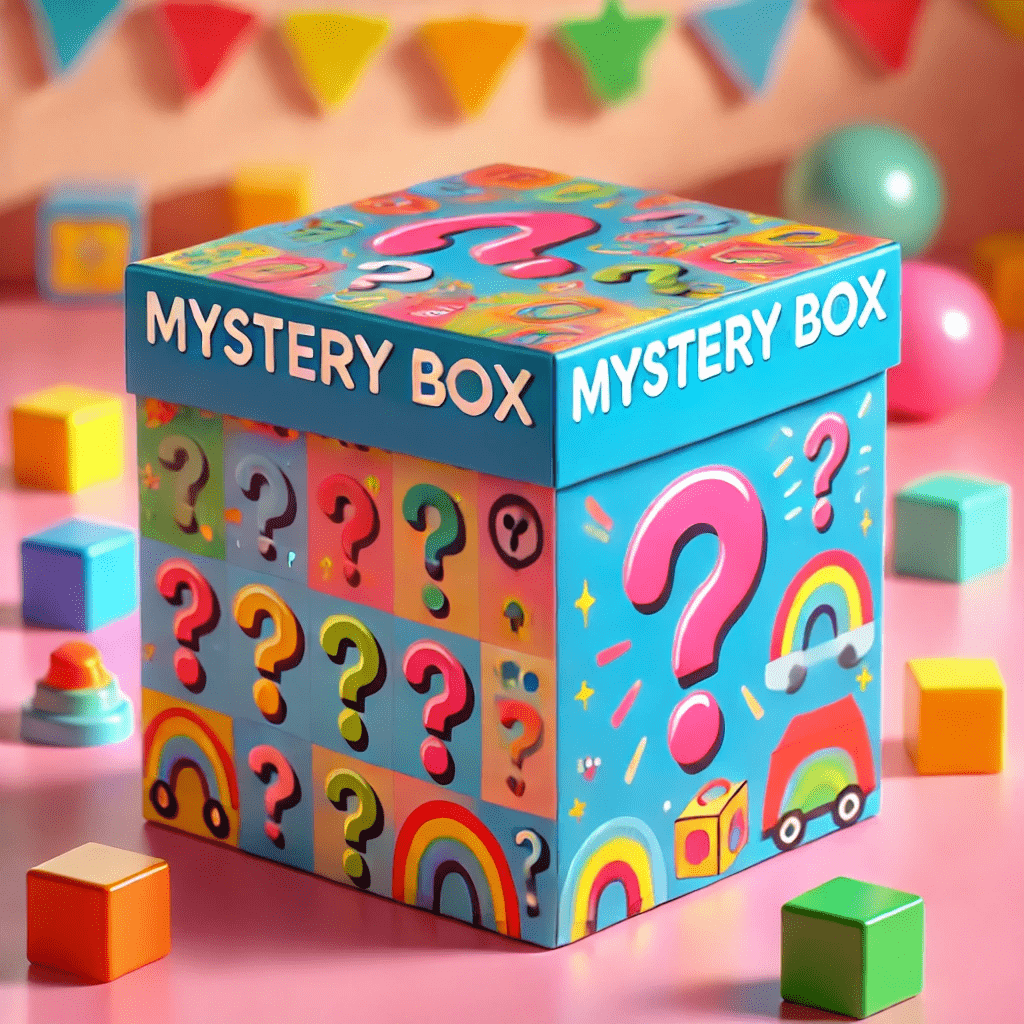Mystery Box Blue – 19 jännittävää yllätystä lapsille!