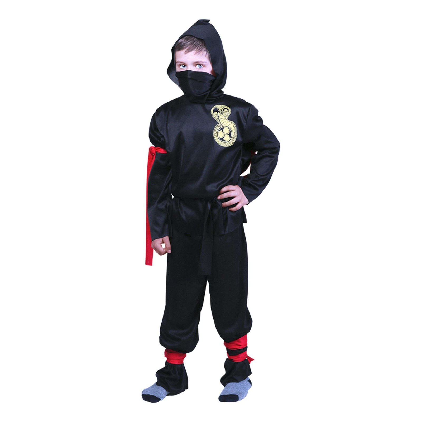 Ninja Budget Lasten Naamiaisasu - Small