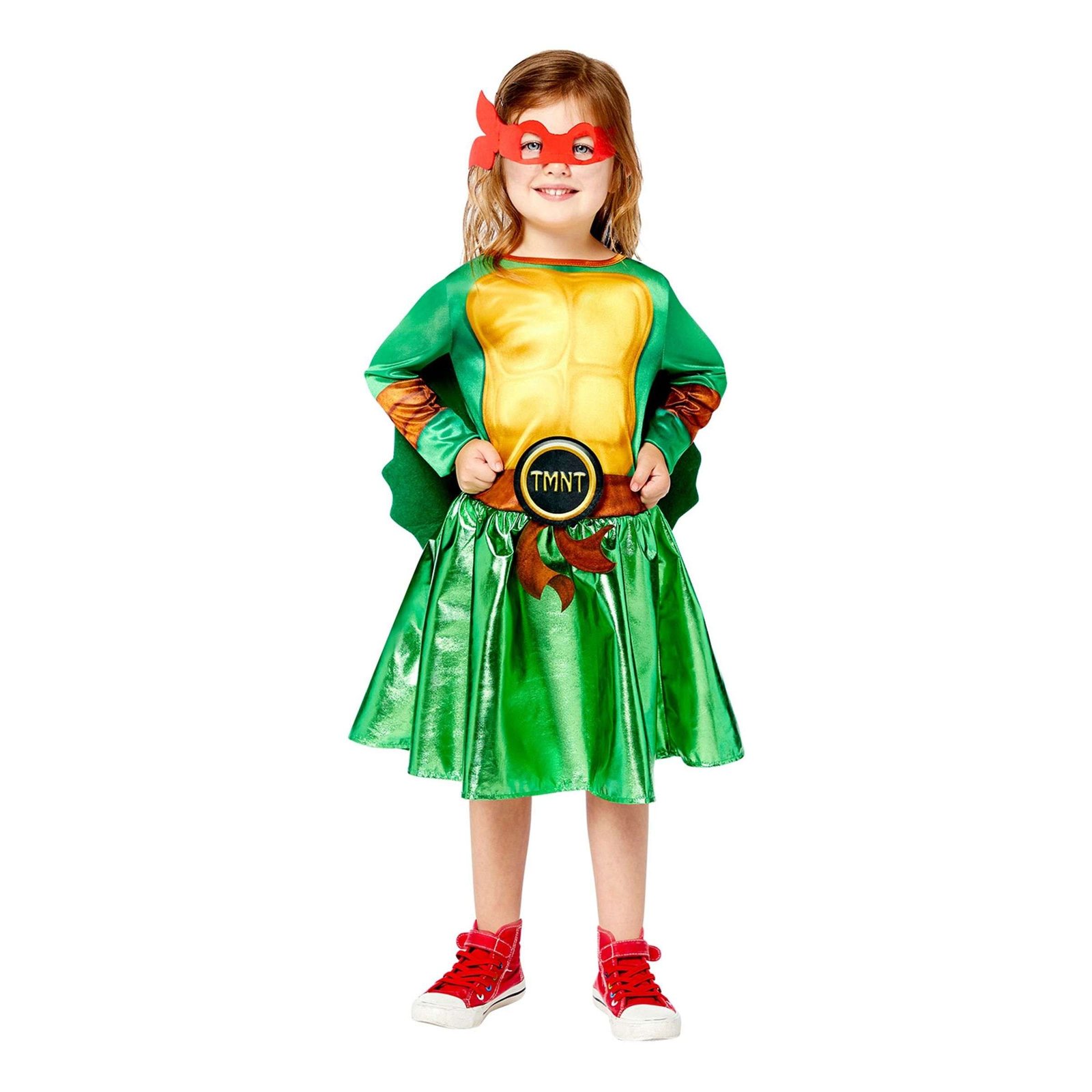 Ninja Turtles Mekko Lasten Naamiaisasu - Medium
