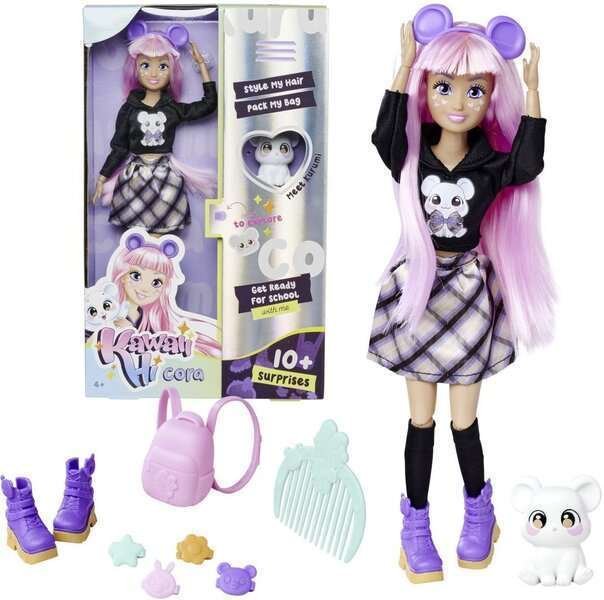 Nukke lisävarusteilla Kawaii Hi Cora