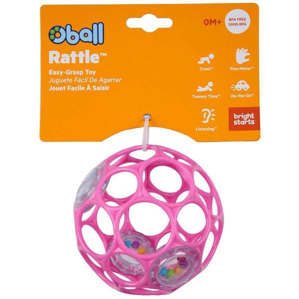 Oball Classic Reikäpallo Pinkki Helistimellä