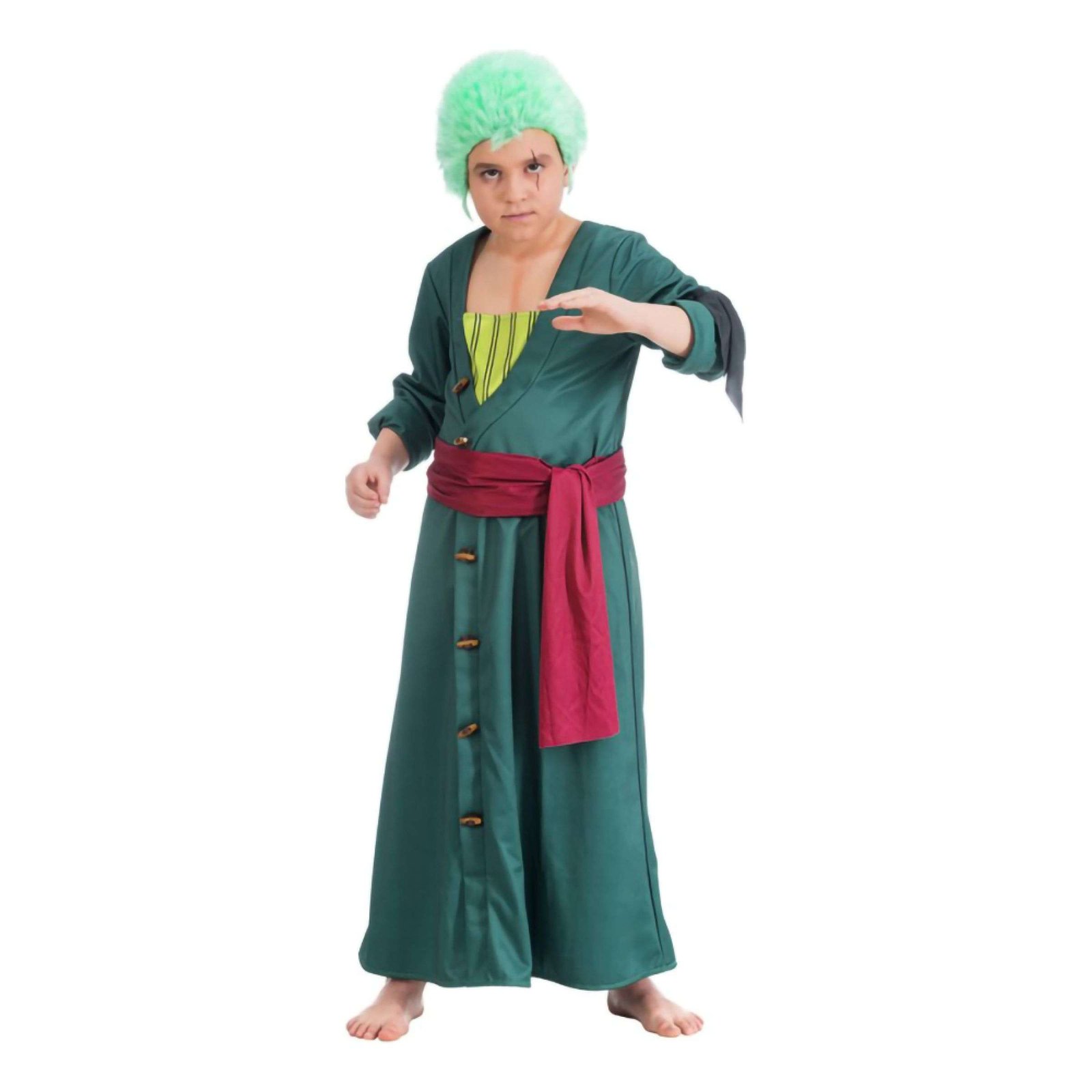 One Piece Zoro&trade; Lasten Naamiaisasu - Large