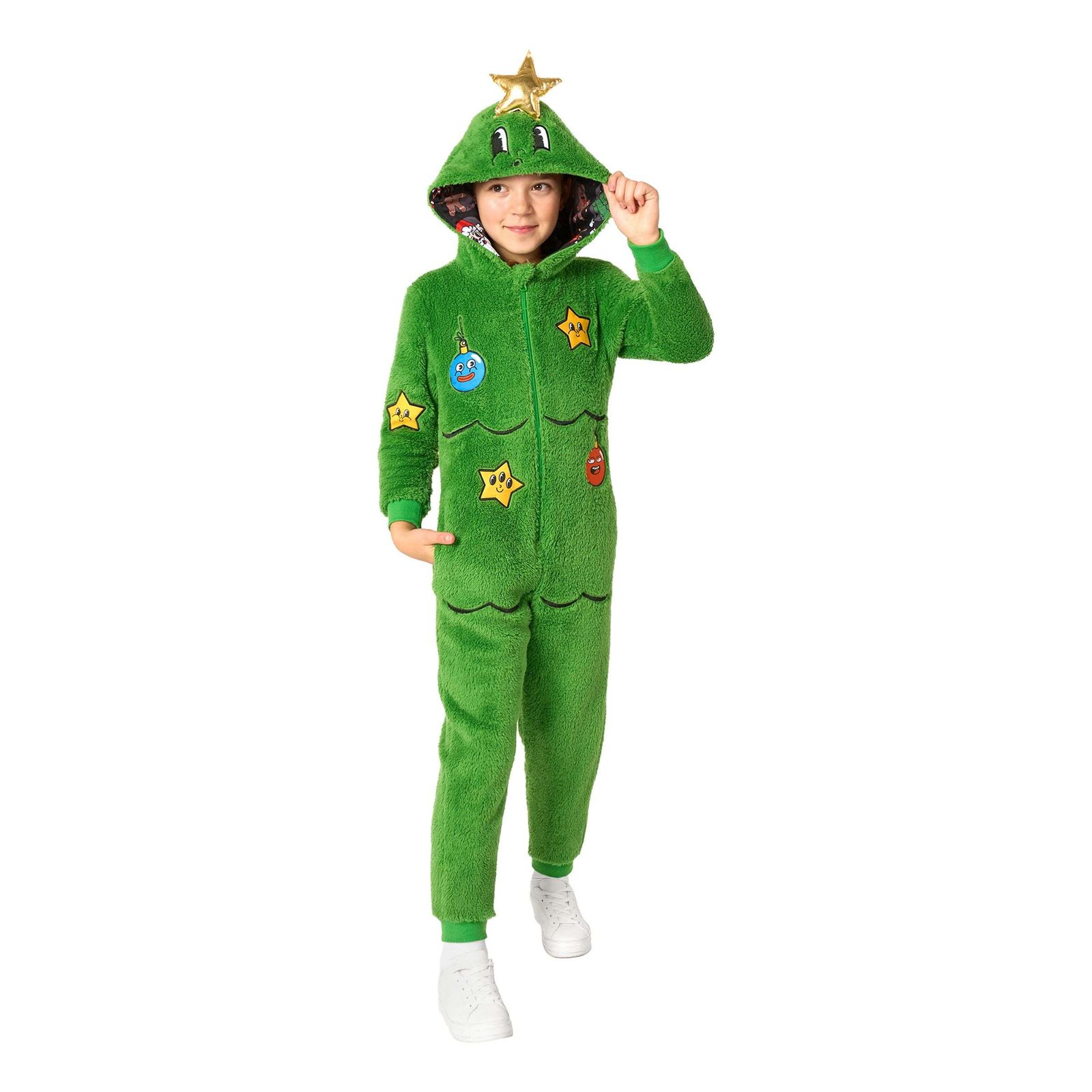 OppoSuits Joulukuusi Lasten Onesie - Medium