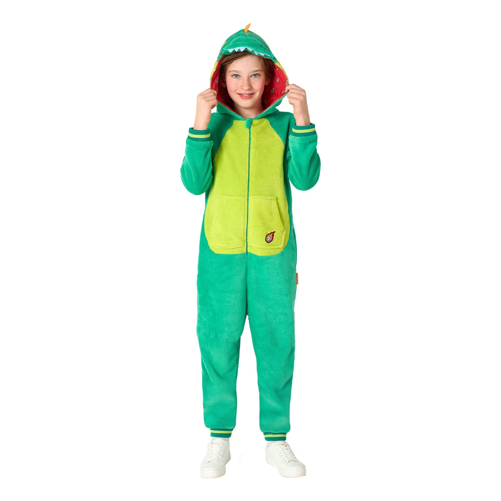 OppoSuits Dinosauruksen Lasten Onesie - Large
