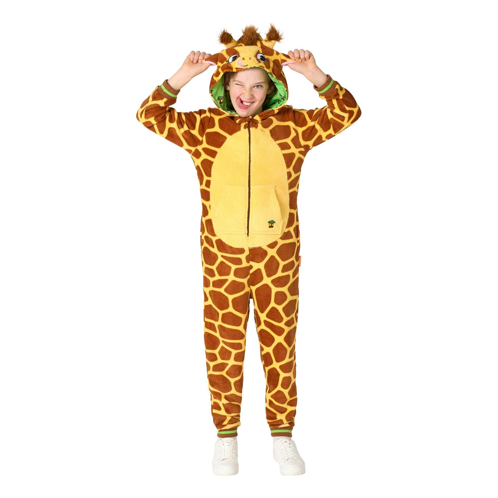 OppoSuits Kirahvi Lasten Onesie - Large
