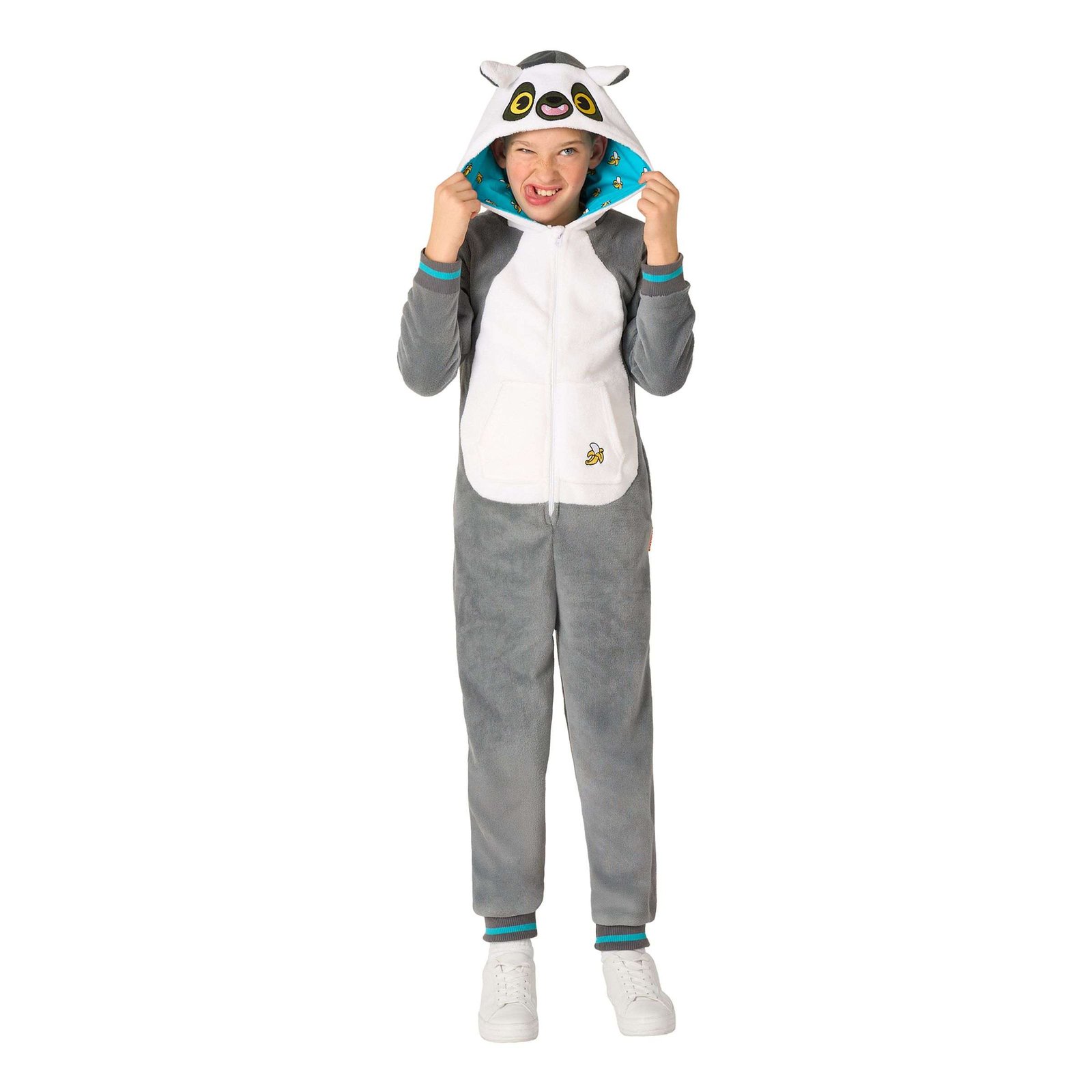 OppoSuits Lemur Lasten Onesie - Large
