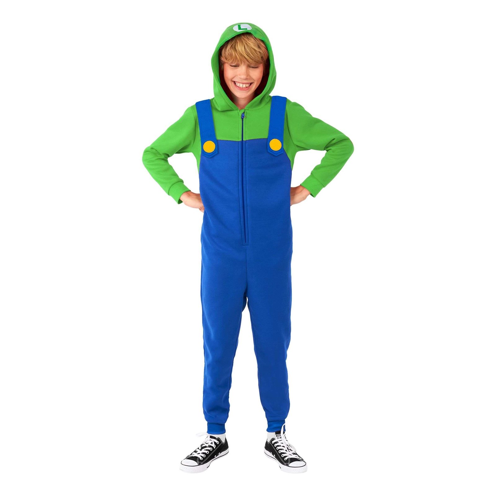 OppoSuits Luigi Lasten Onesie - Large