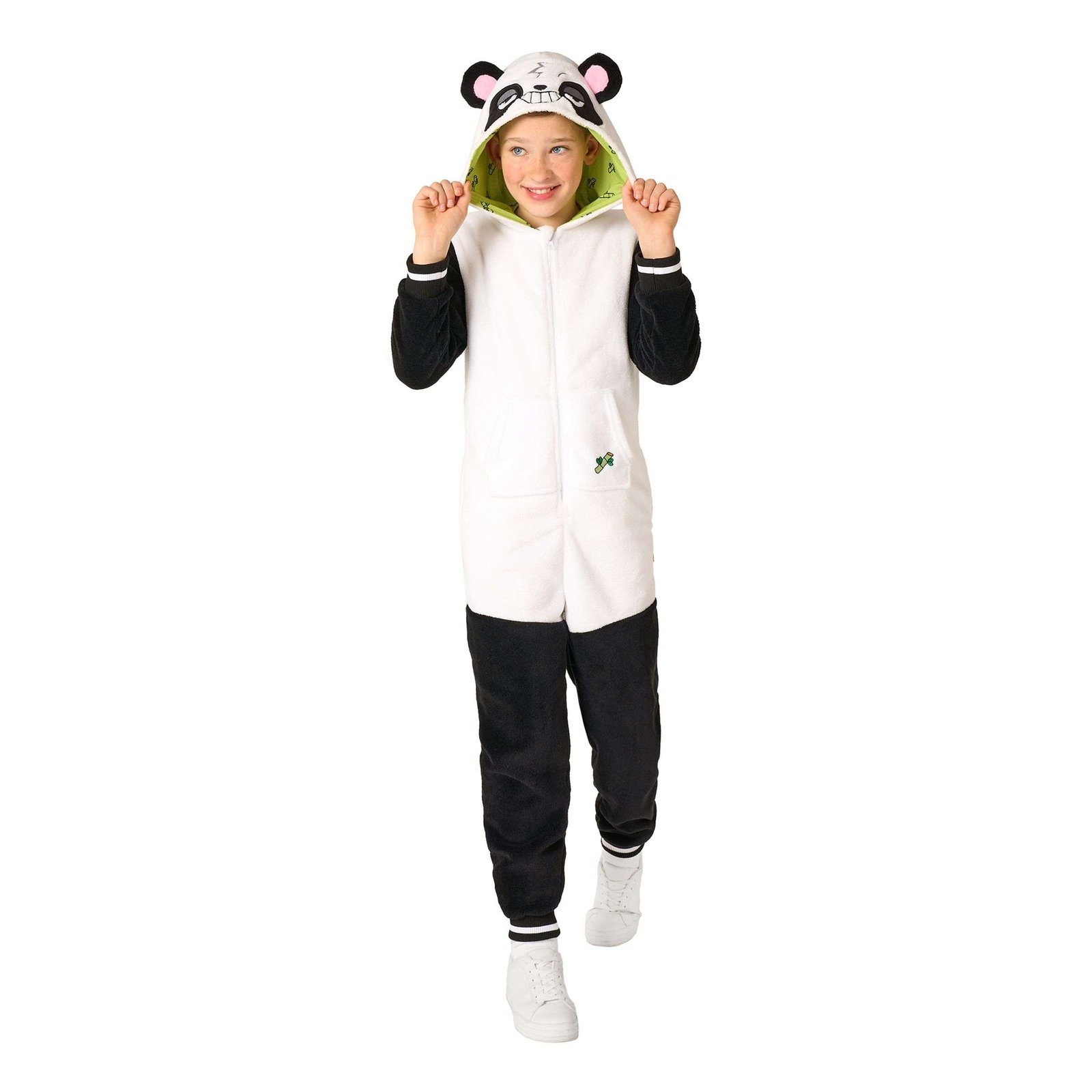 OppoSuits Panda Lasten Onesie - Large