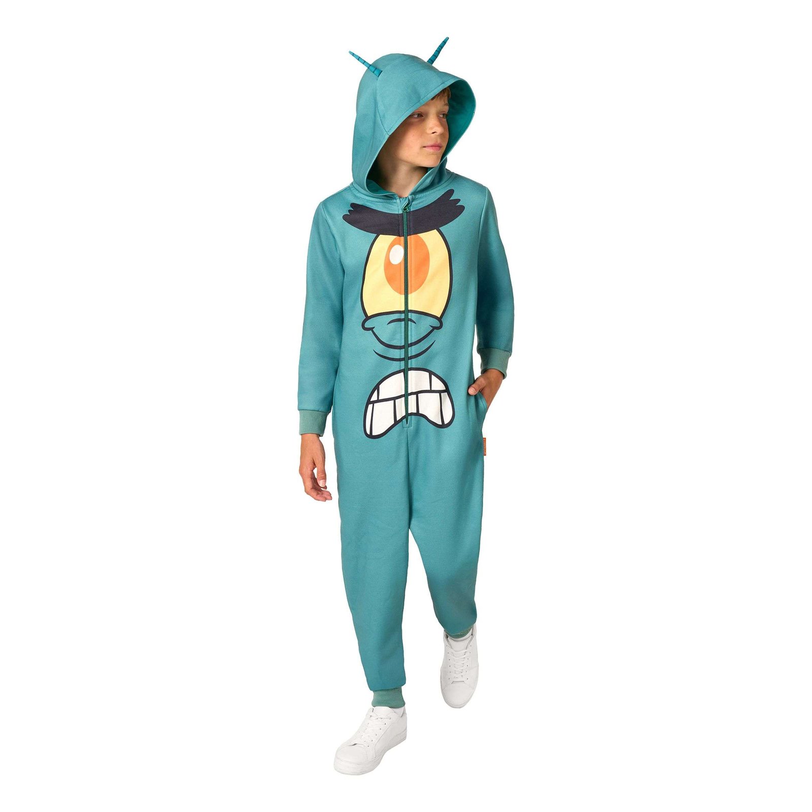 OppoSuits Paavo Pesusieni Plankton Lasten Onesie-haalari - Large