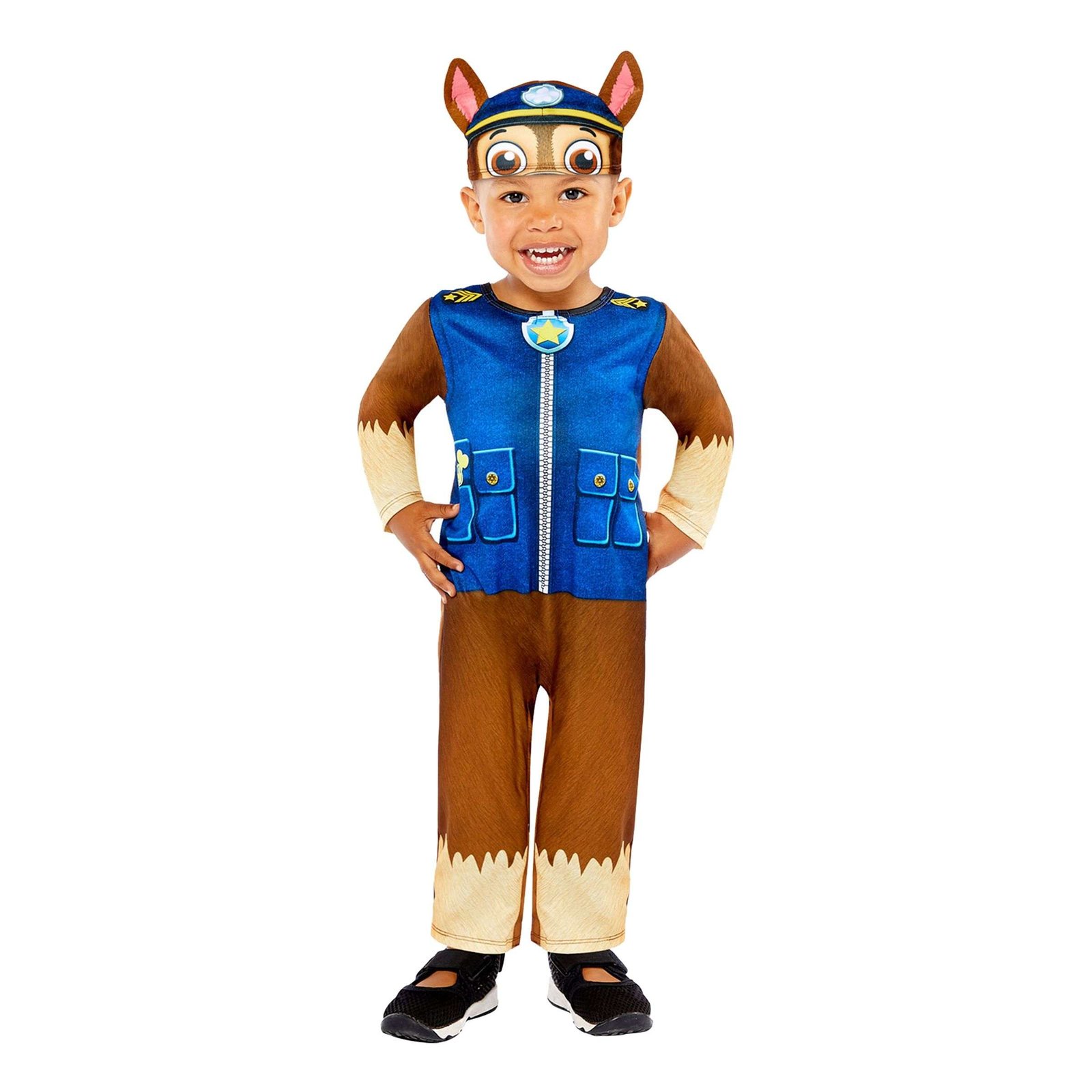 Paw Patrol Chase Lasten Naamiaisasu - 18-24 kuukautta