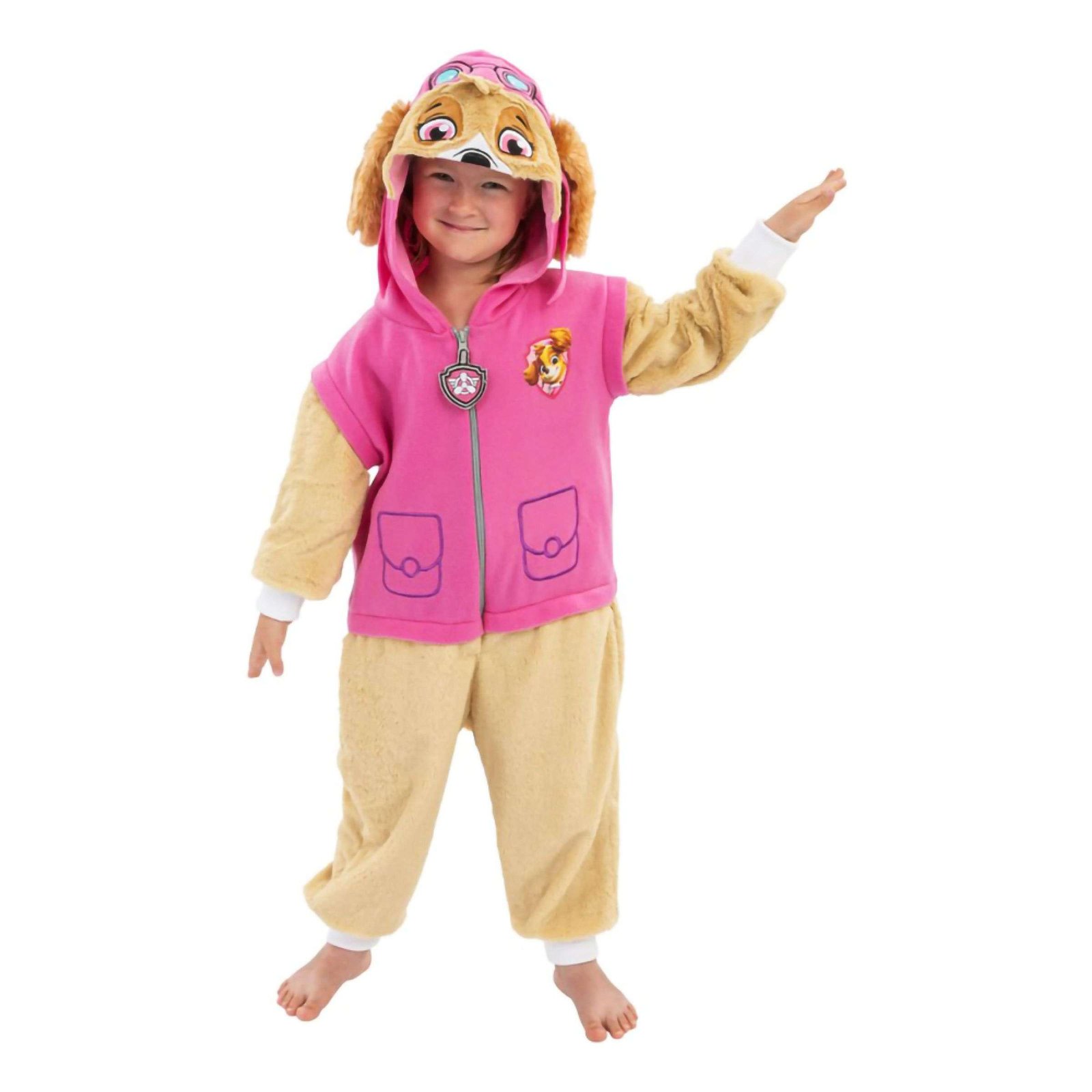Paw Patrol Skye Onesie Lasten Naamiaisasu - Medium