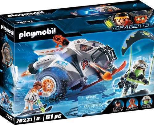 Playmobil - Top Agents Spy Team moottorikelkka