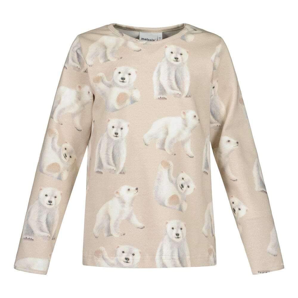 Polar Bears Shirt -Paita | Sand - 110/116