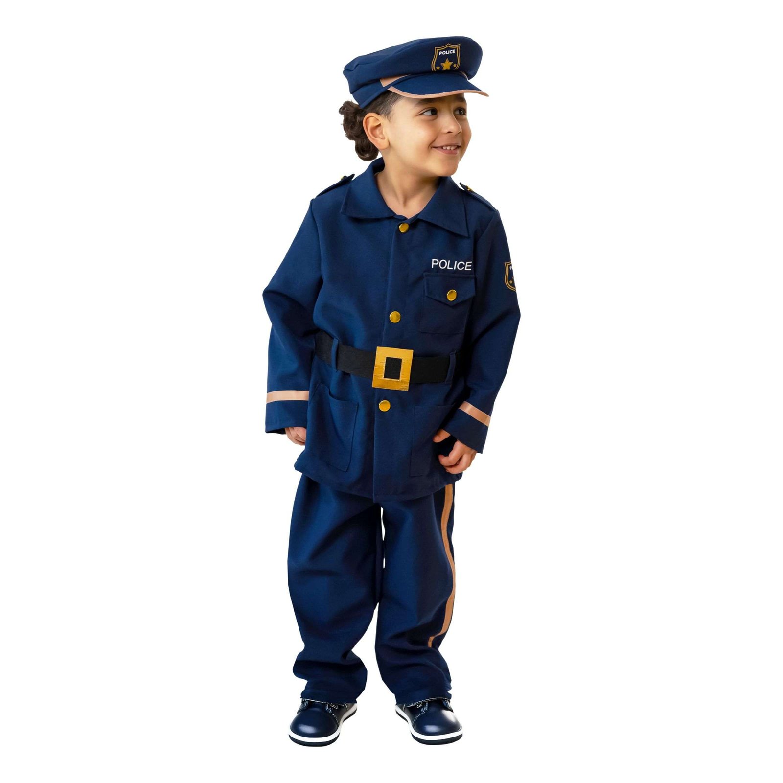 Poliisin Lasten Naamiaisasu - Medium