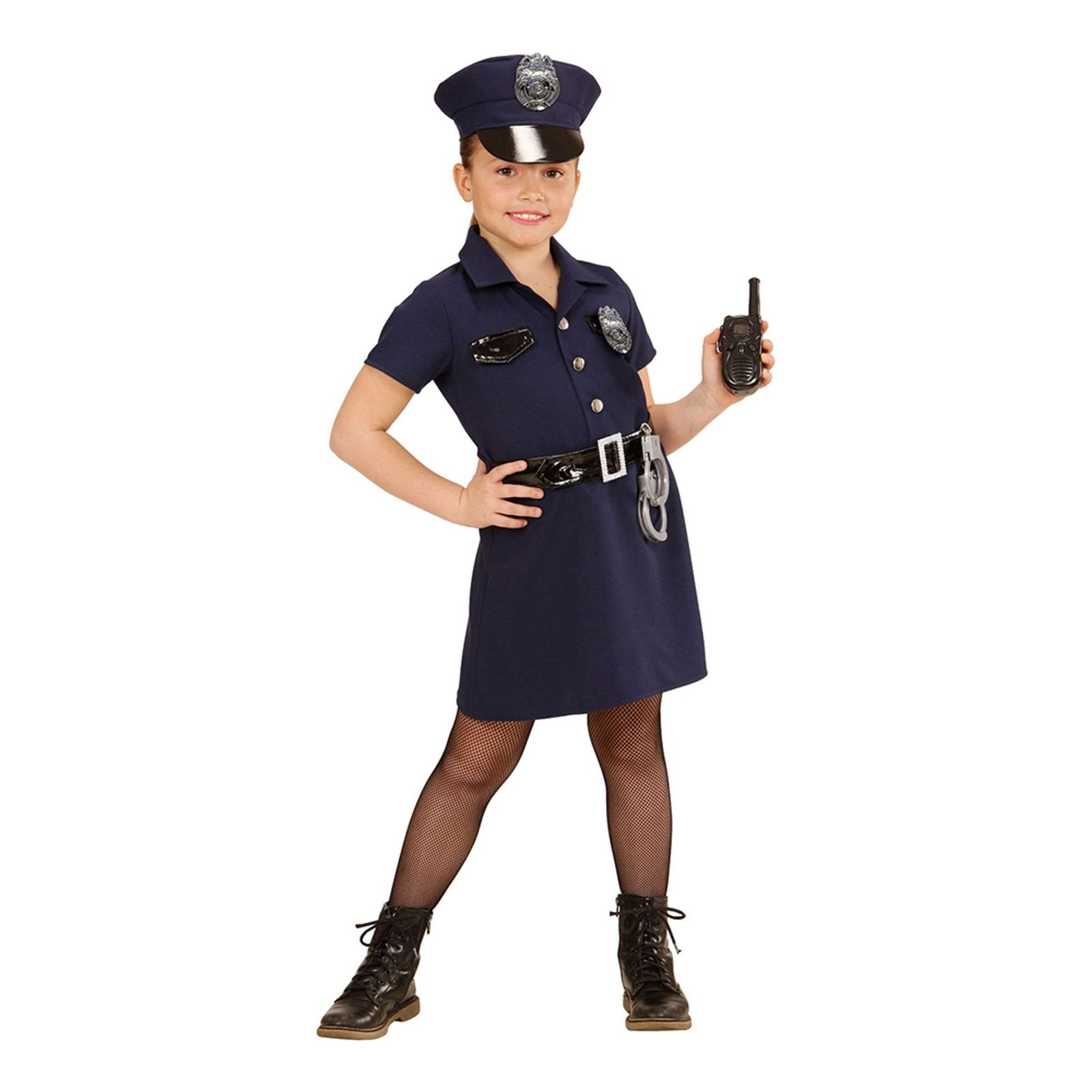 Poliisimekko Lasten Naamiaisasu - Large