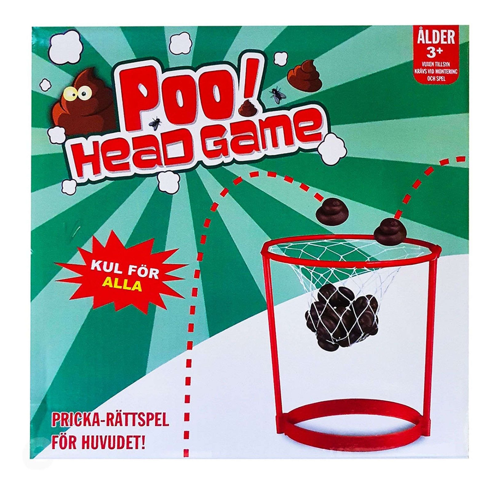 Poo Head Hoop Juhlapeli
