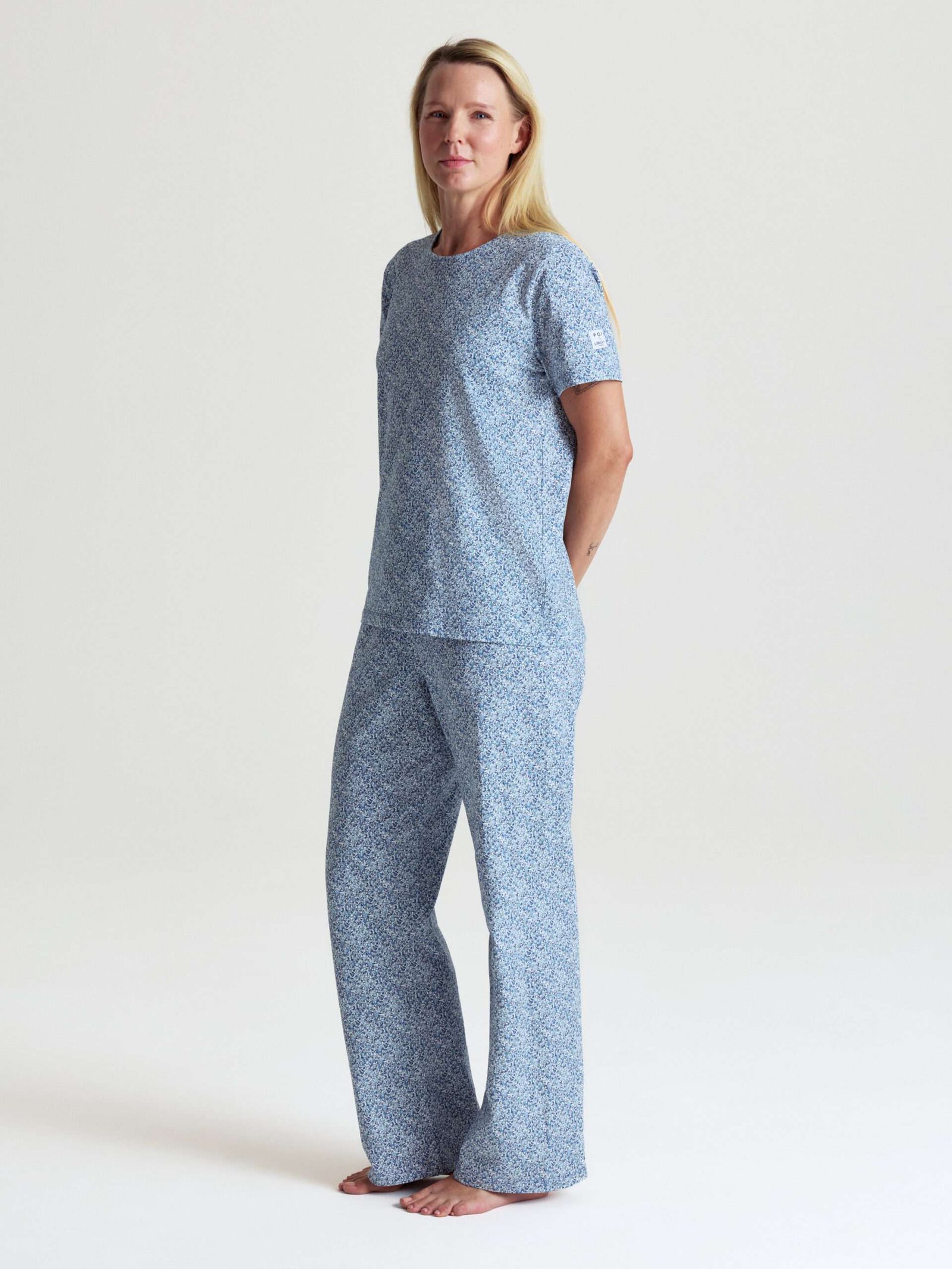 Lyhythihainen pyjama aikuisten LIBERTY