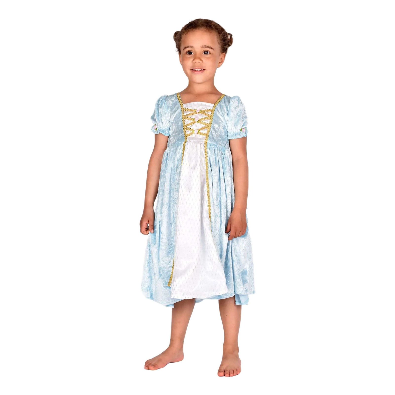 Lasten Prinsessamekko Sametinturkoosi - Large