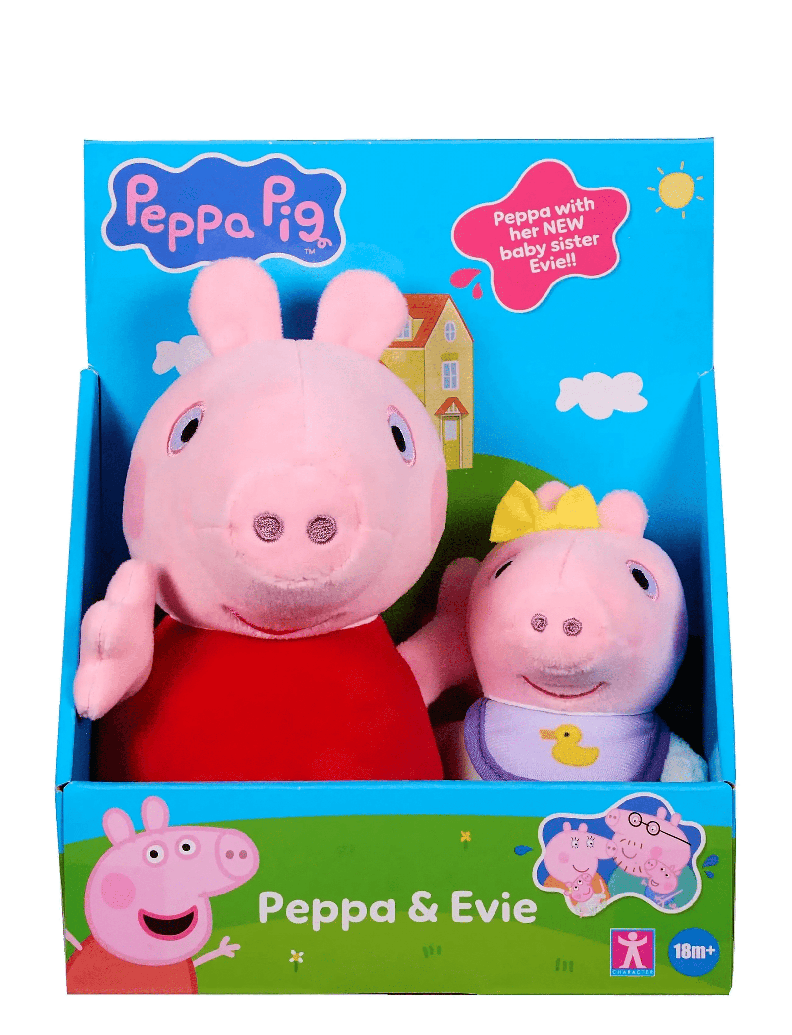 Pipsa Possu ja Evie Vauva Pehmolelu