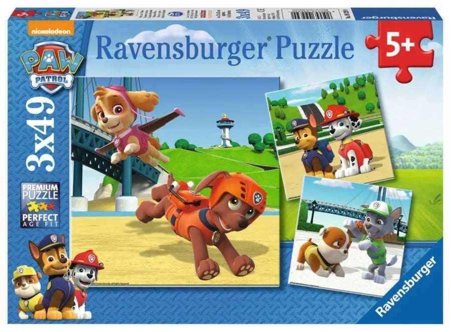 Ravensburger 3x49 Palan Palapeliä Ryhmä Hau