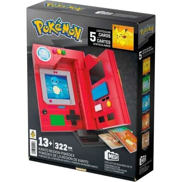 Rakennussarja Pokémon Kanto-alueen Pokédex HYM37, 322 os.