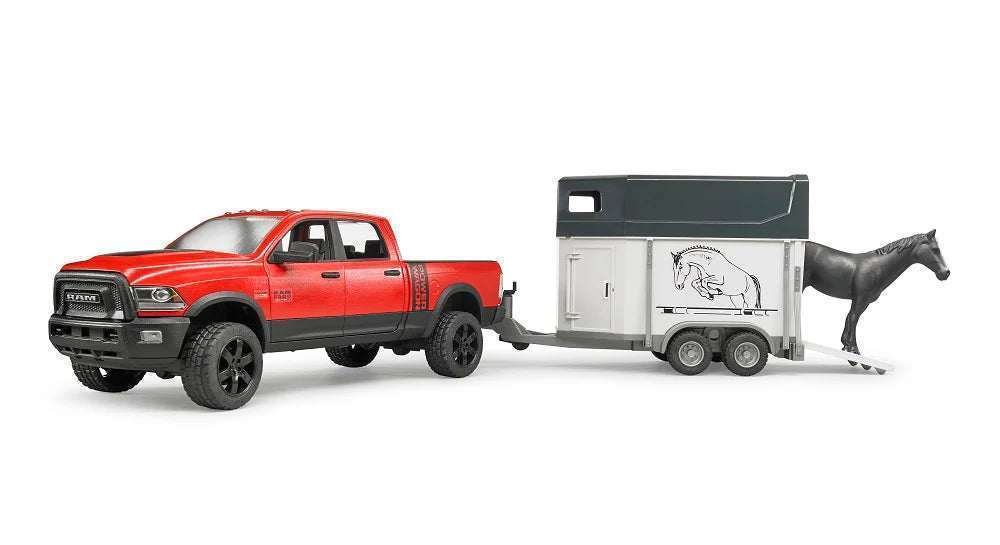 Bruder 02501 Dodge RAM Avolava, Hevostraileri ja Hevonen