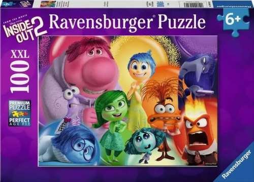 Ravensburger - palapeli 100 XXL Inside Out 2 tunteiden tutkiminen