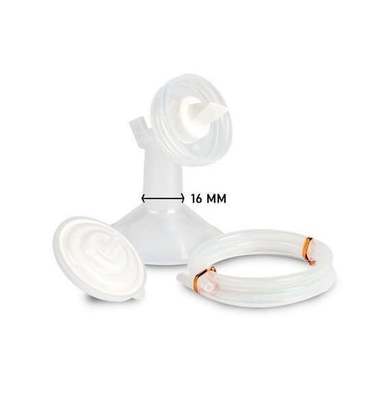 Rintapumppusarja Premium Spectra, 16 mm rintasuoja, 1 kpl