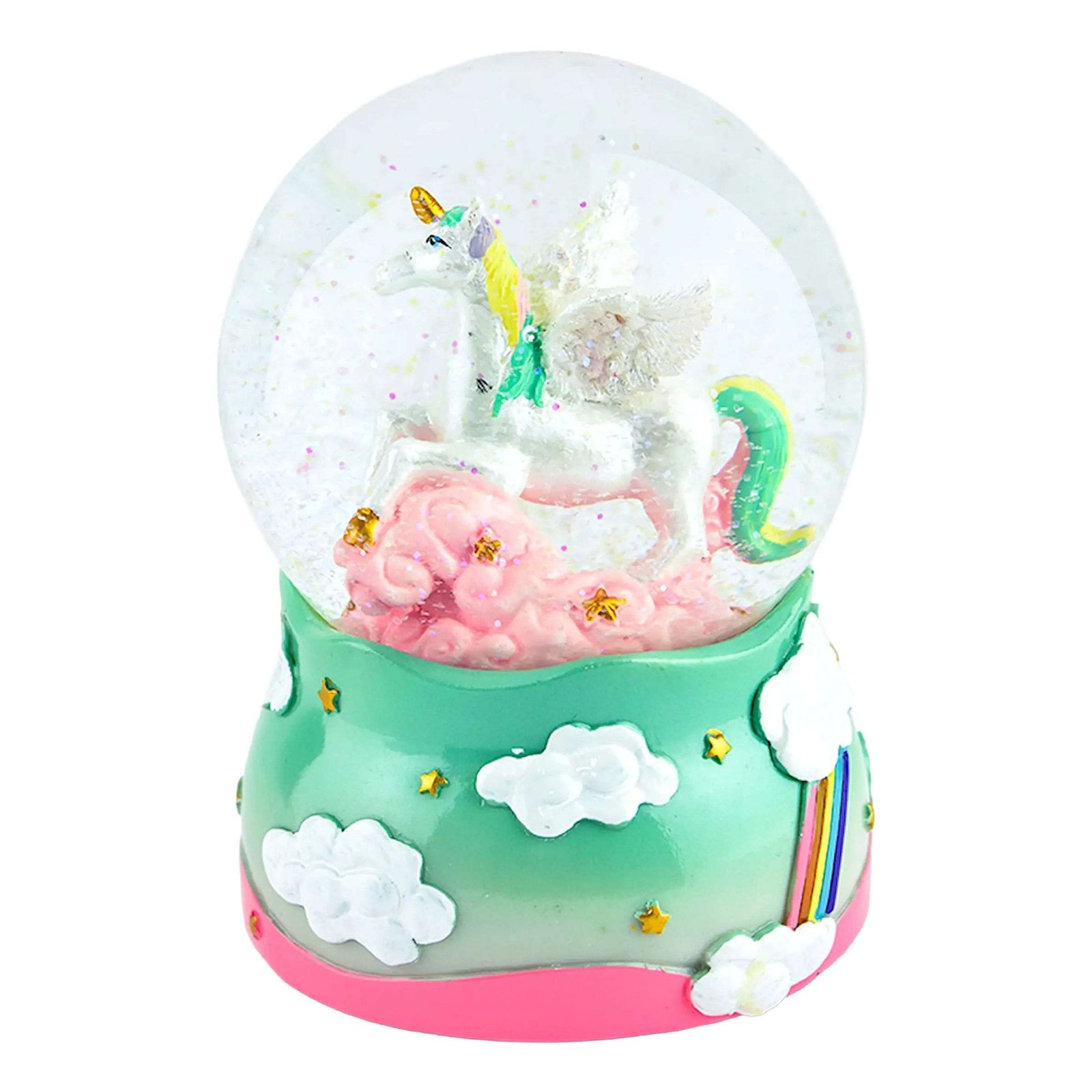 Unicorn-lumipallo Musiikilla