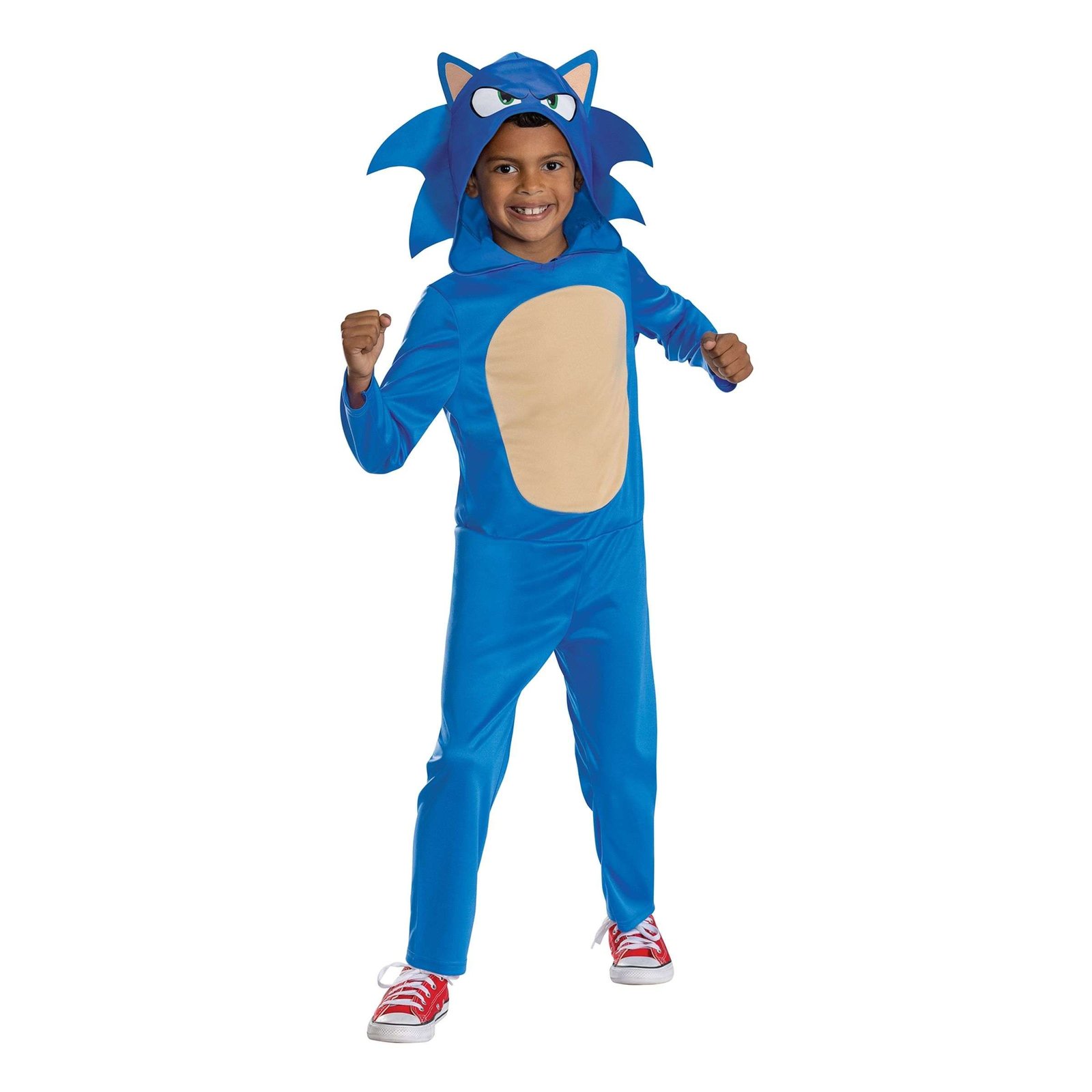 Sonic The Hedgehog Lasten Naamiaisasu - Medium