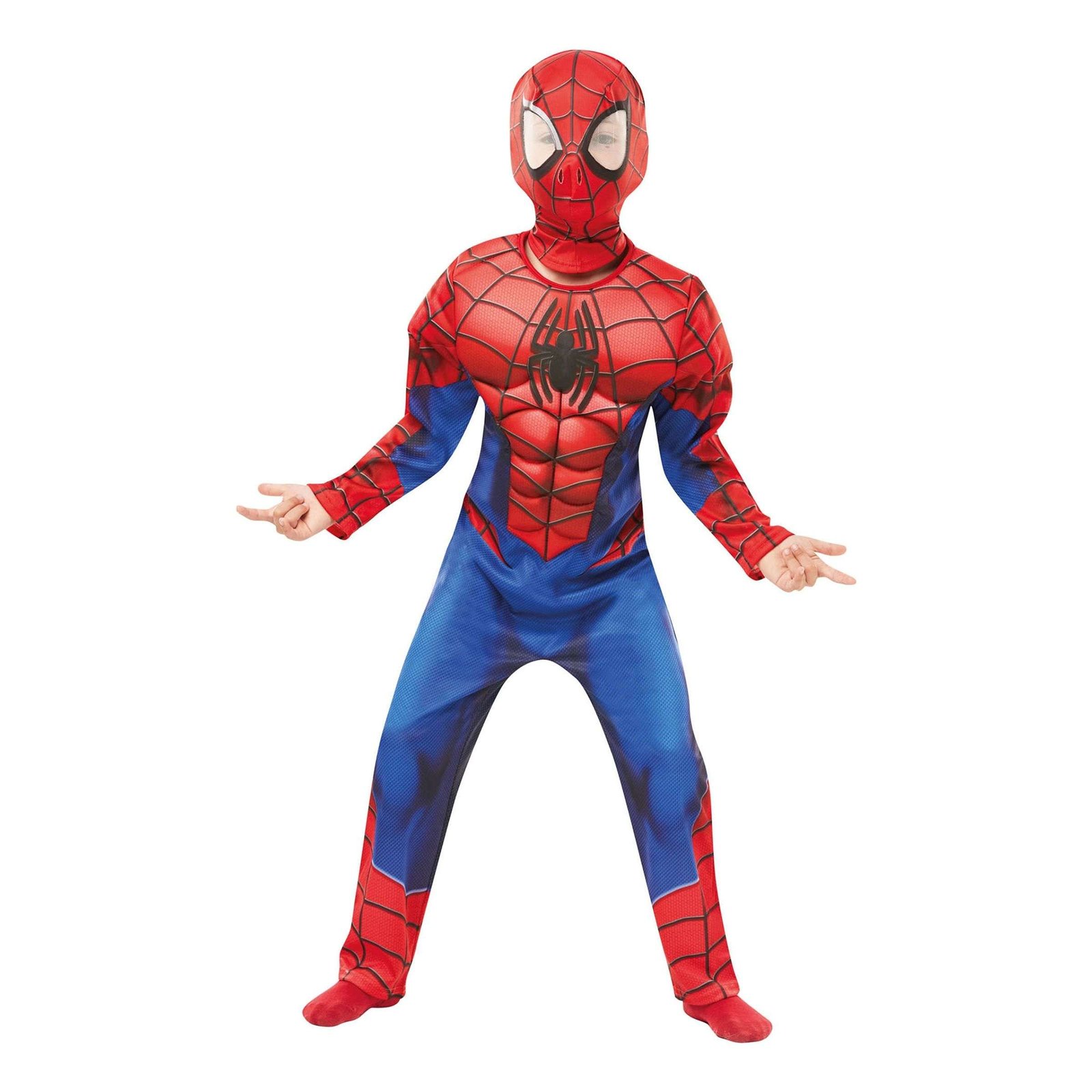 Spider-Man Deluxe Lasten Naamiaisasu - Large
