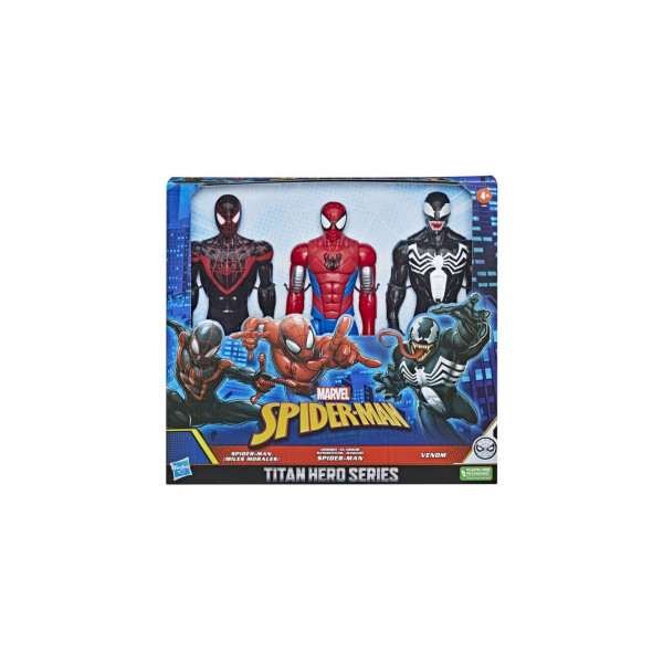 Spider-Man Titan Hero 30 cm Collection 3-Pack