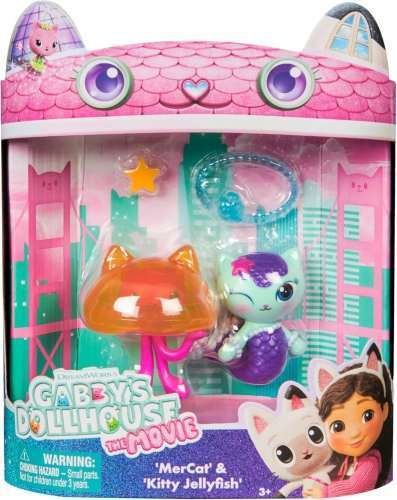 Spin Master - Gabbys nukkehouse The Movie MerCat And Kitty Jellyfish