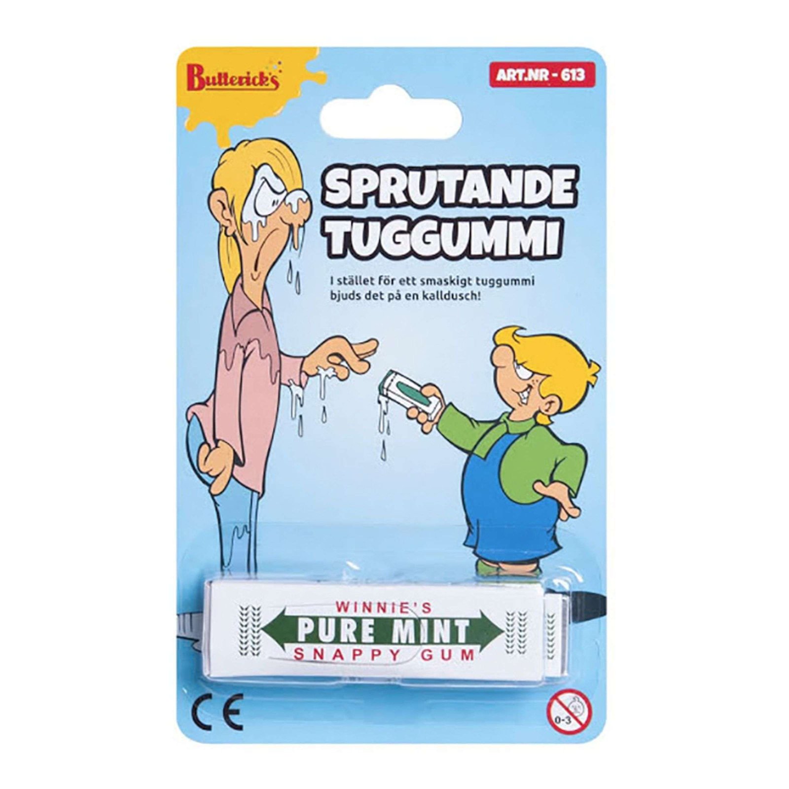 Butterick's Ruiskuttava Purukumi Pilailutarvike