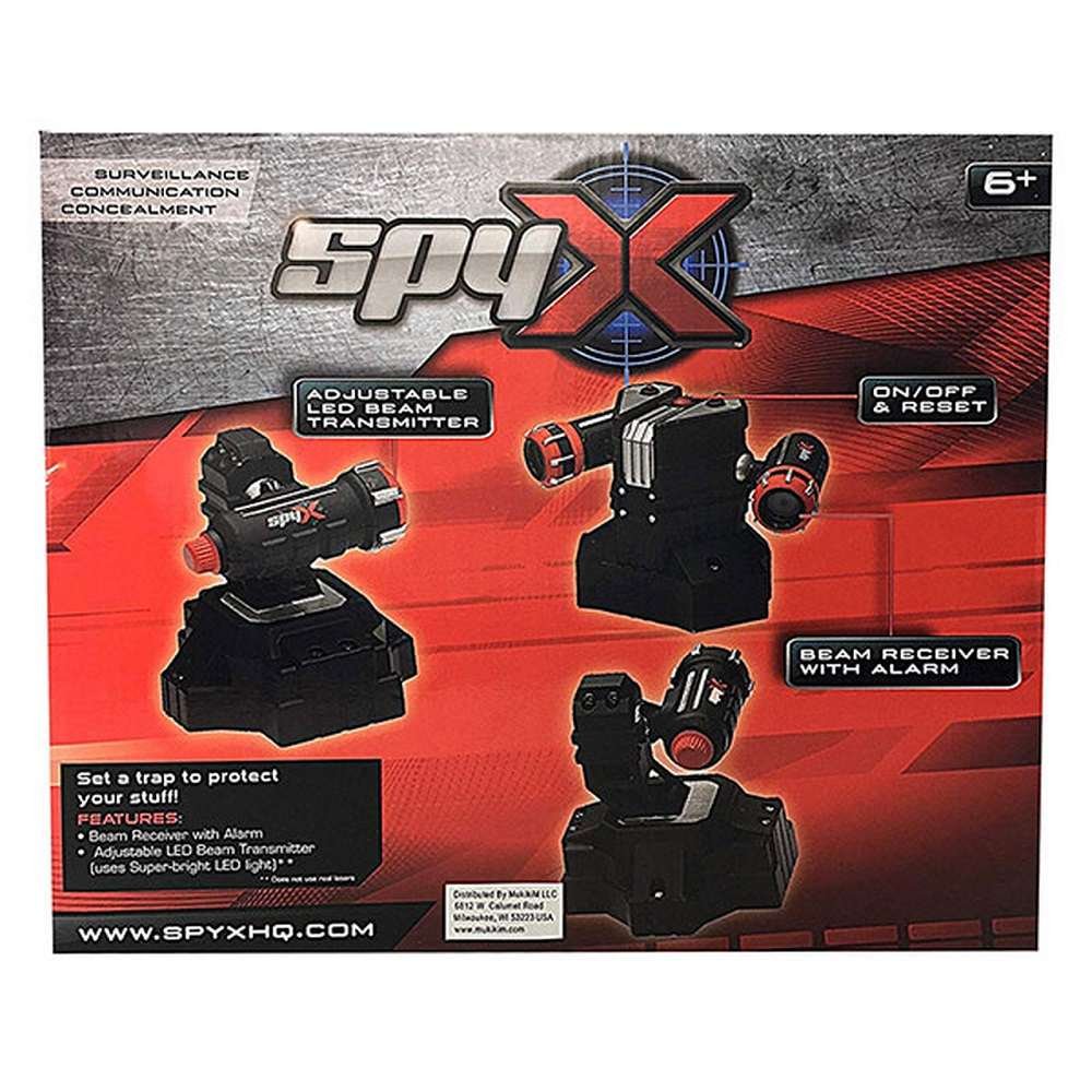 SpyX-laserjärjestelmän hälytys