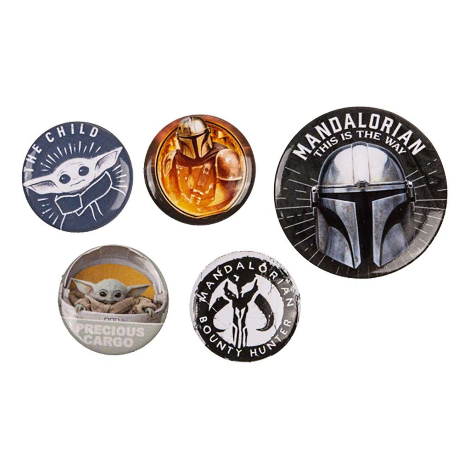 Star Wars The Mandalorian Rintamerkit - 5-pakkaus