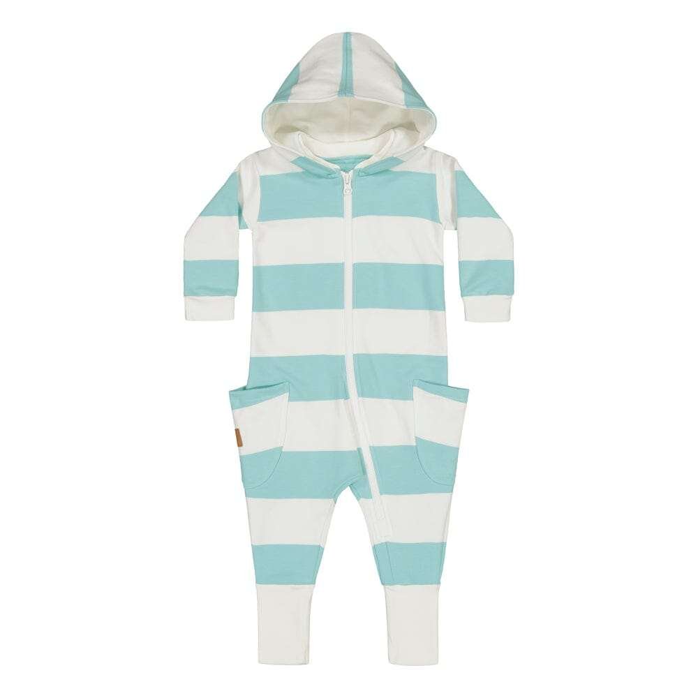 Striped Jumpsuit | Ocean/Vanilla - 50/56