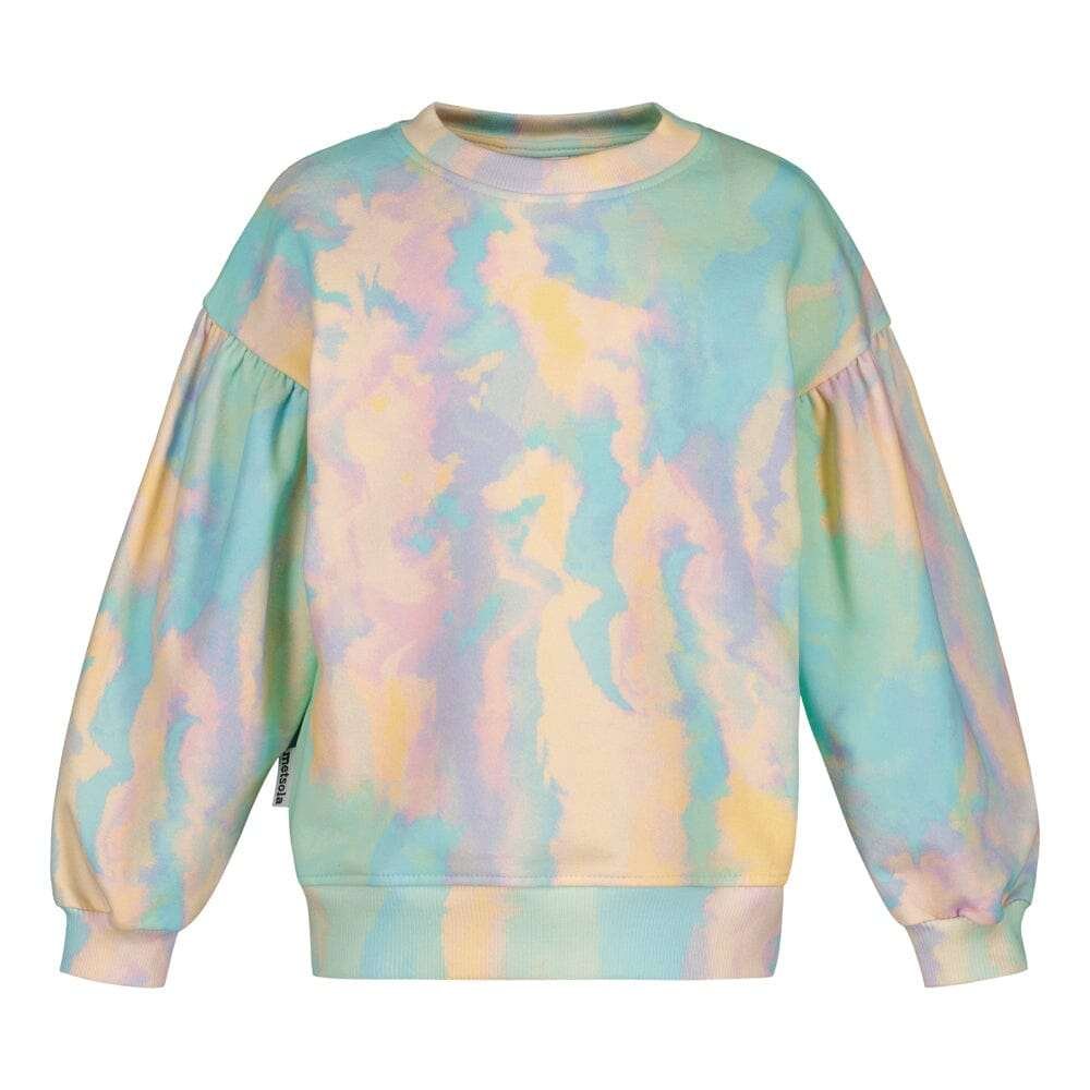 Sunset Puff Sleeve Sweater -Lasten Collegepaita | Mintie - 110/116