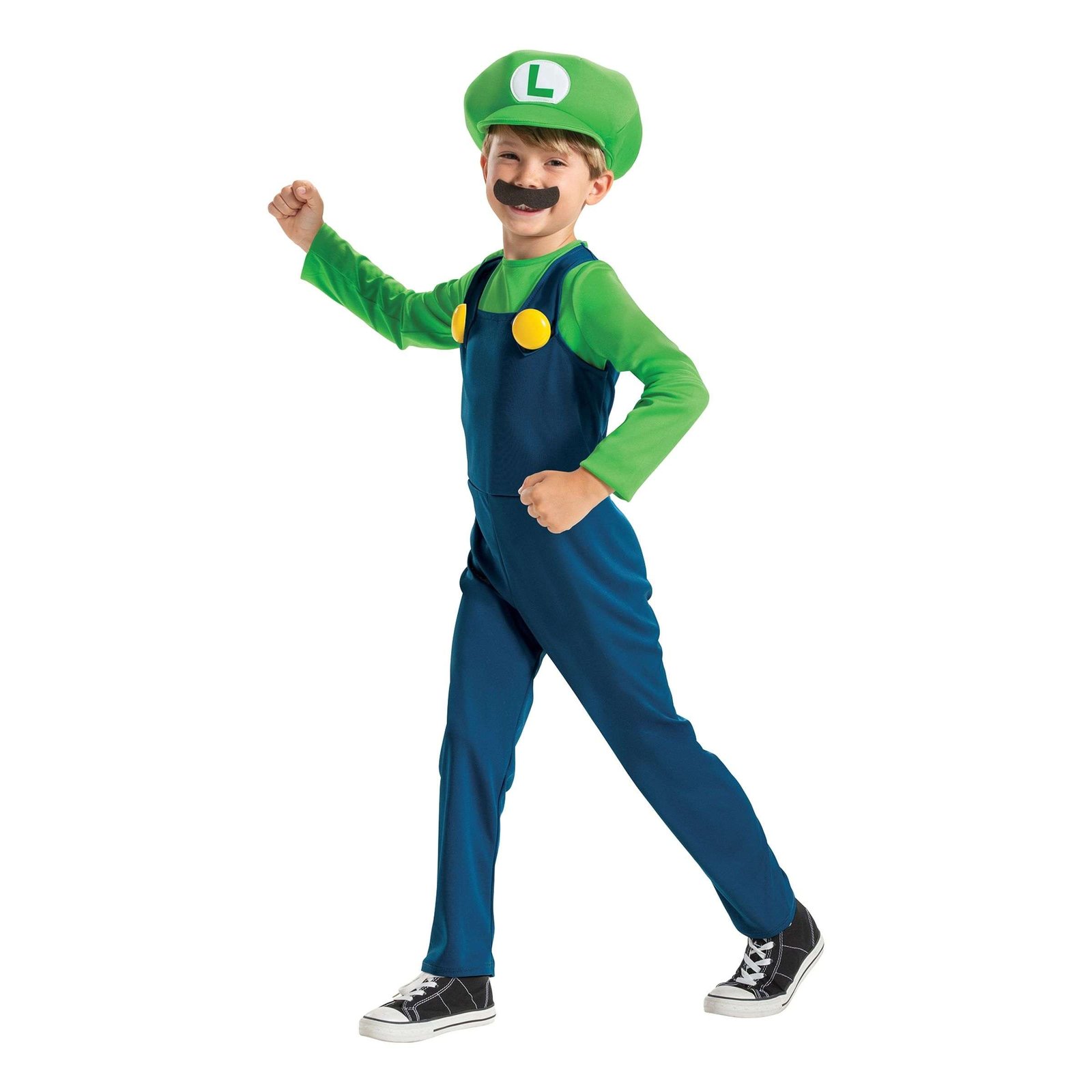 Super Mario Luigi Lasten Naamiaisasu - Medium