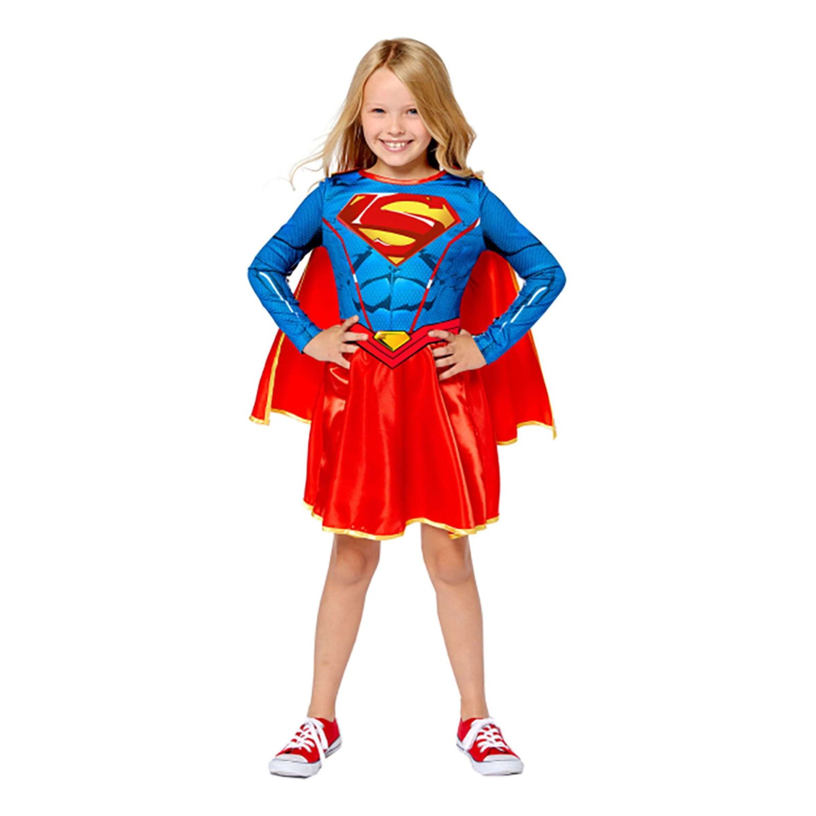 Supergirl Lasten Naamiaisasu - 24-36 kuukautta
