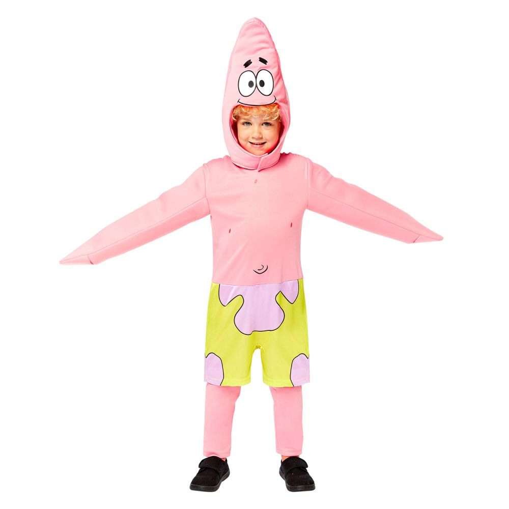 Paavo Pesusieni Patrik Tähtönen -naamiaispuku Jumpsuit Hoodie (3/4Y 98-104 CM)