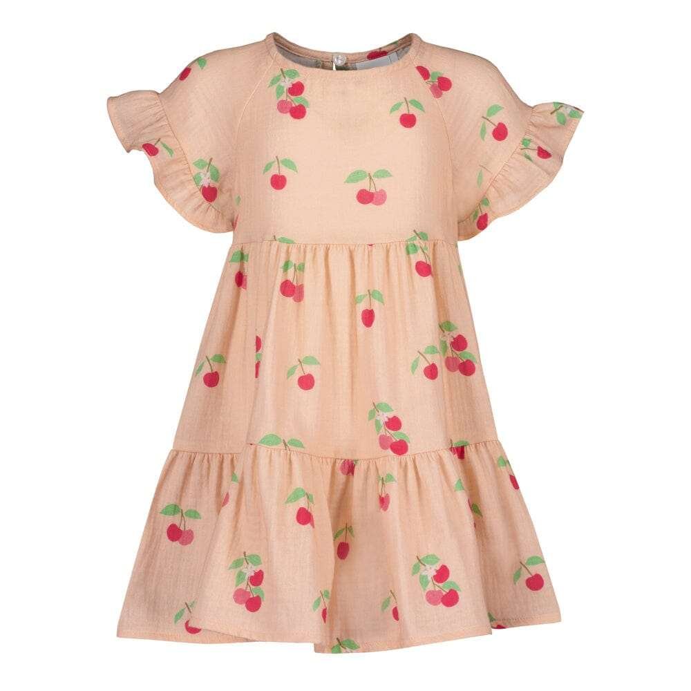 Sweet Cherries Muslin -Mekko | Sparkle - 110/116