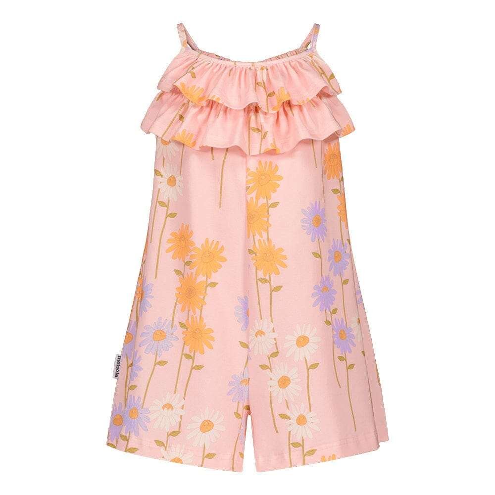 Sweetness Frilla Playsuit -Haalariasu | Milky Pink - 110/116