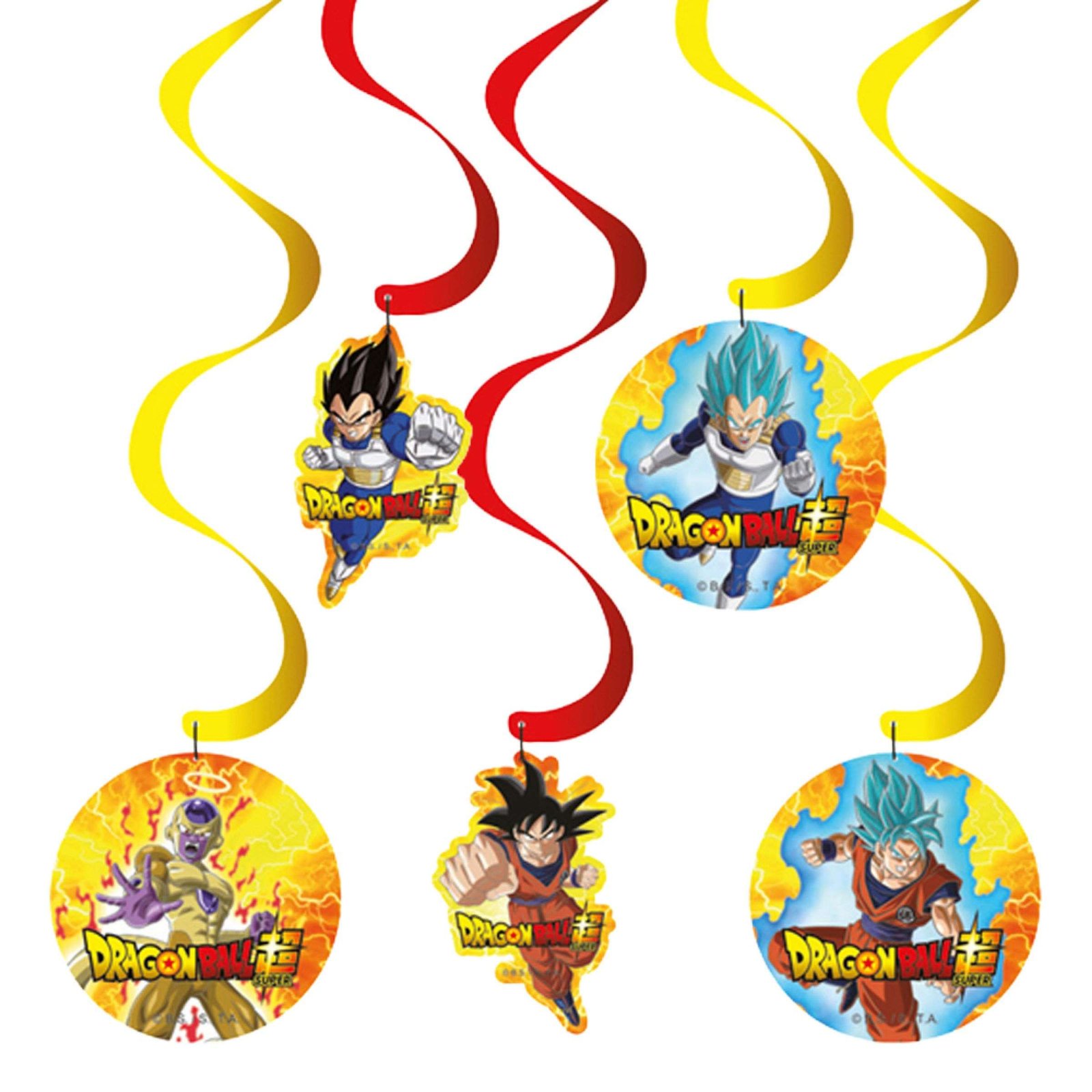 Swirls Dragon Ball Super - 5-pakkaus