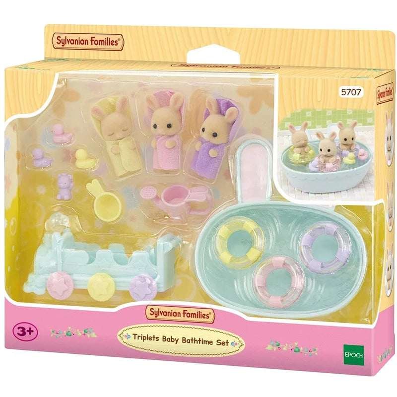 Sylvanian Families 5707 Kolmosten Kylpysetti