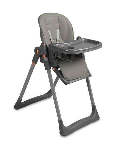 Syöttötuoli Caretero, harmaa
