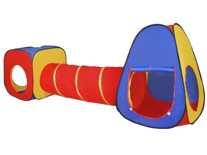 Teltta lapsille tunnelilla 3 in 1