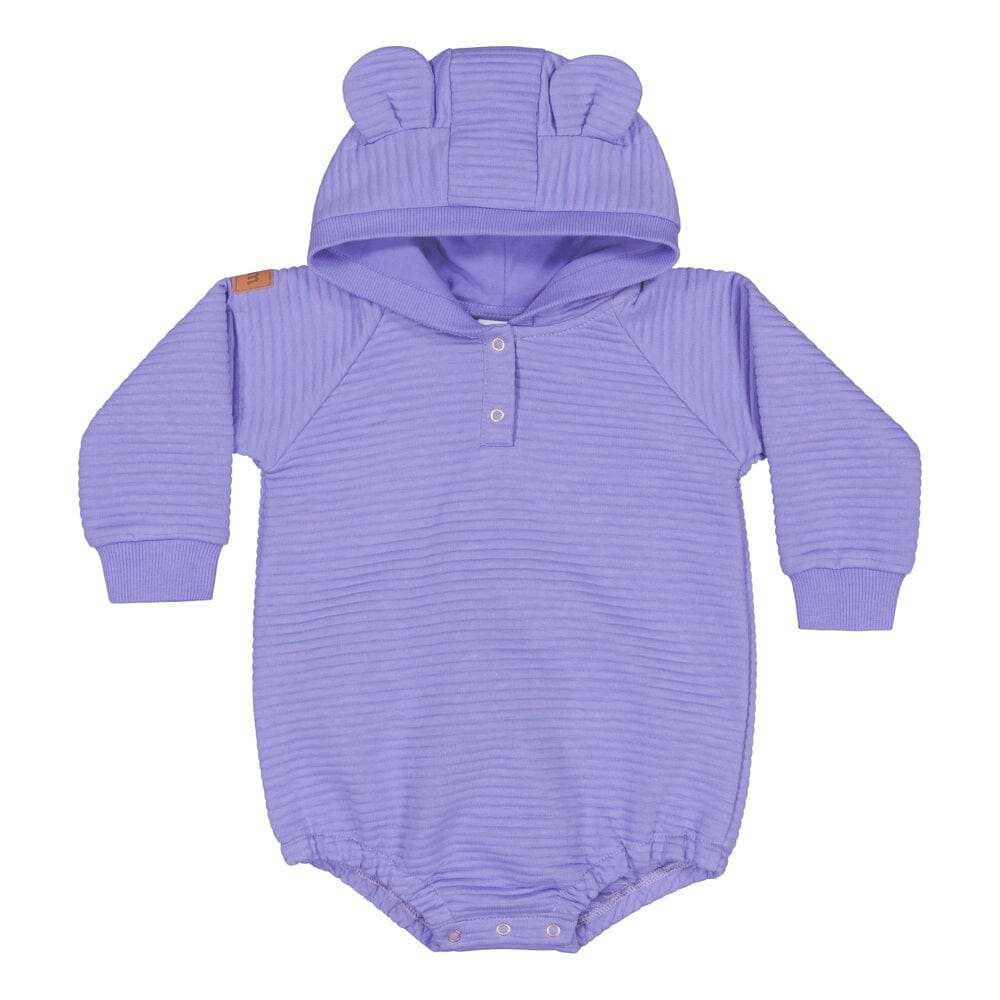 Textured Bear Romper | Wildy - 50/56