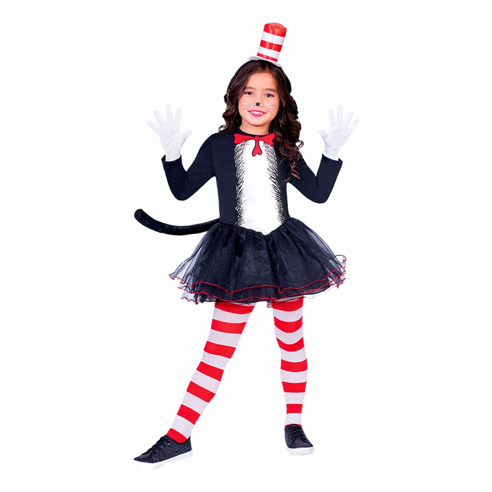 The Cat in the Hat Mekko Lasten Naamiaisasu - Small